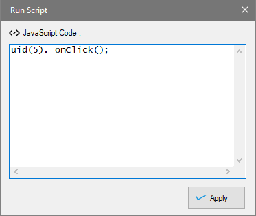 Run Java Script Code on Page, Scraping
